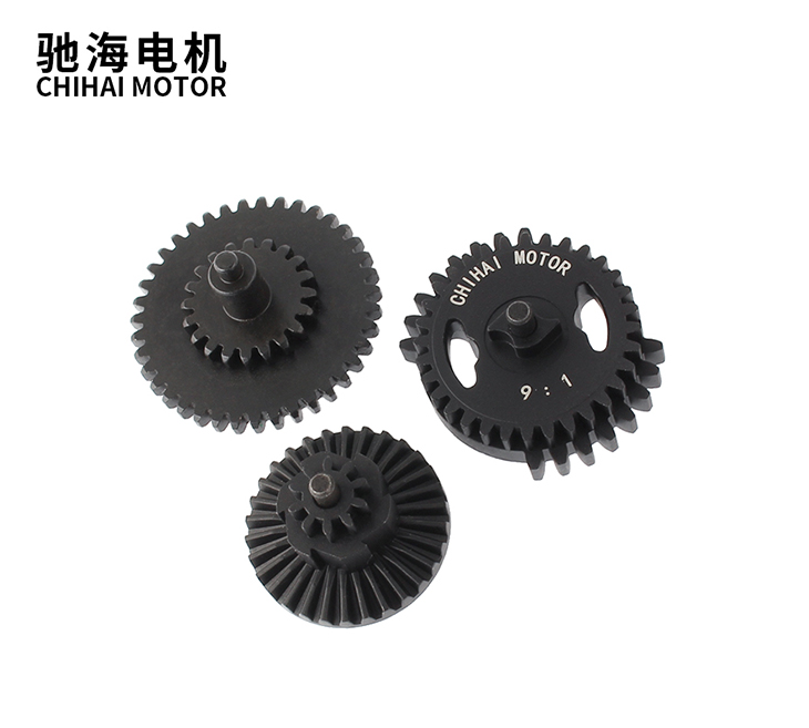9比MIM钢切移柱齿轮组