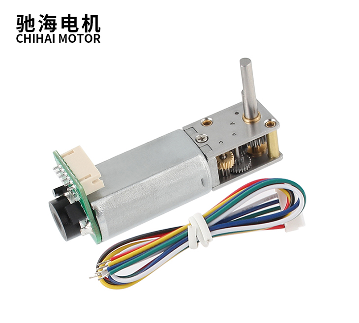 GW12T-050 ABHL  长轴 直流蜗轮蜗杆编码减速电机
